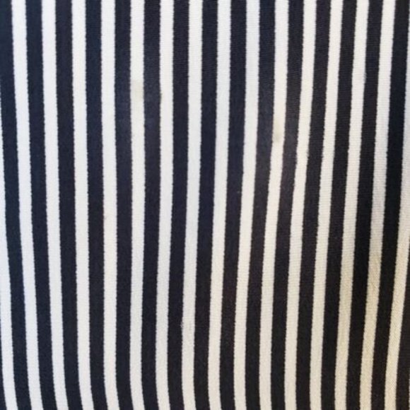 Rag & Bone Womens Greta Black White Striped Silk Off-the-shoulder Blouse Size S - Picture 10 of 12